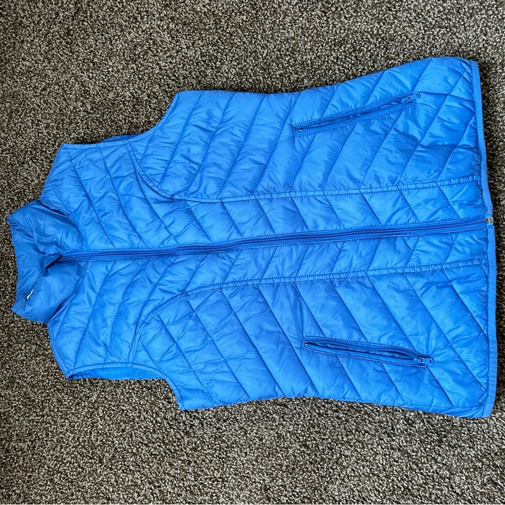 Blue vest